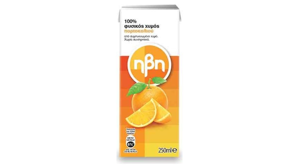 Ήβη Πορτοκάλι 0.25 l