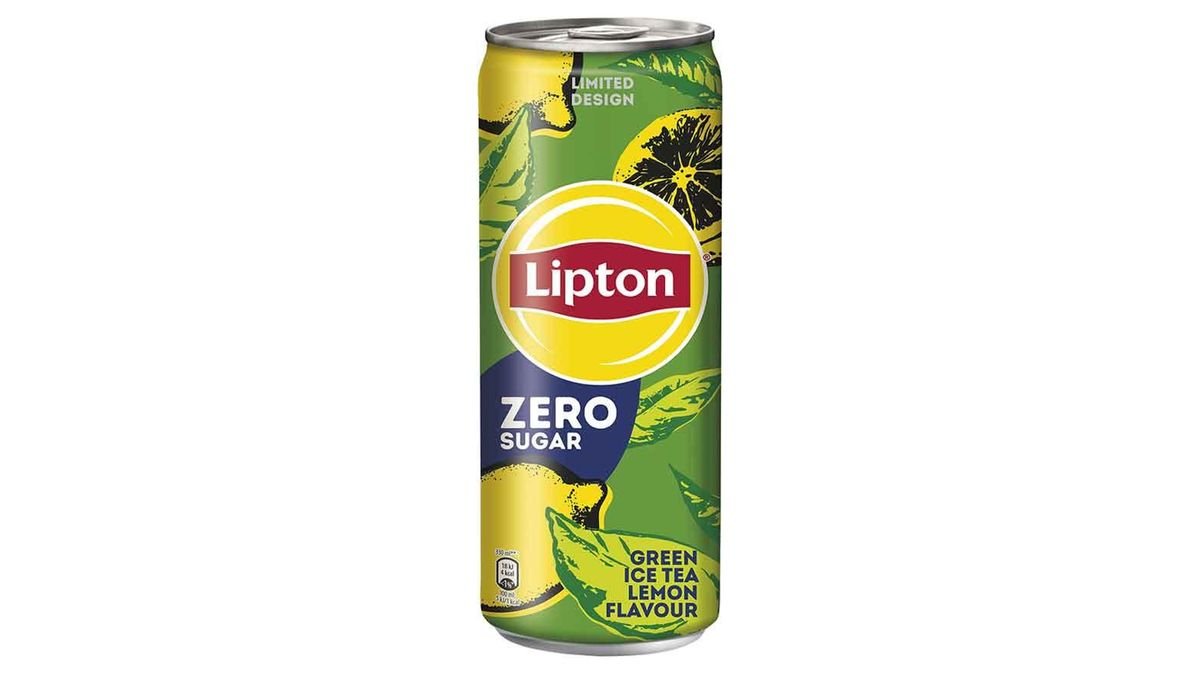 Lipton Ice Tea Green Lemon Χωρίς Ζάχαρη 0.33 l